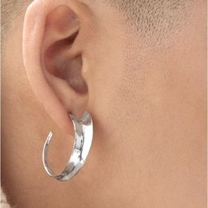 Jenny Bird Vantage Silver Hoop Earrings